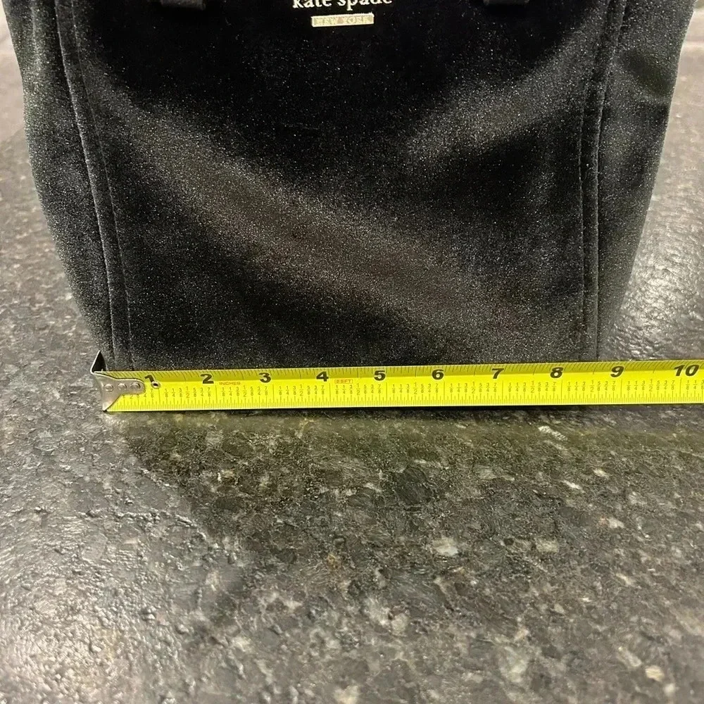 Kate Spade New York Dawn Place Velvet Mini Kona Black Velvet